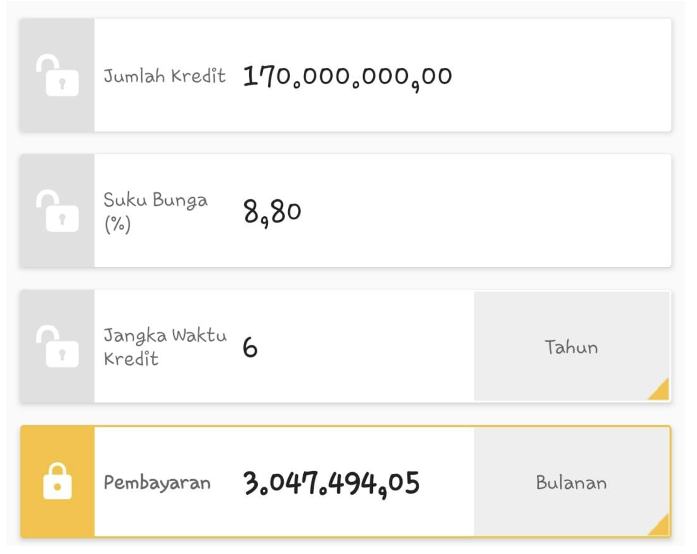 Ketentuan Pinjaman KSM